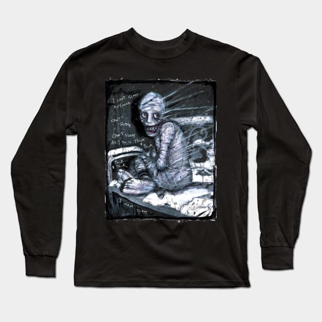 Insomniac Long Sleeve T-Shirt by Gus Fink studios